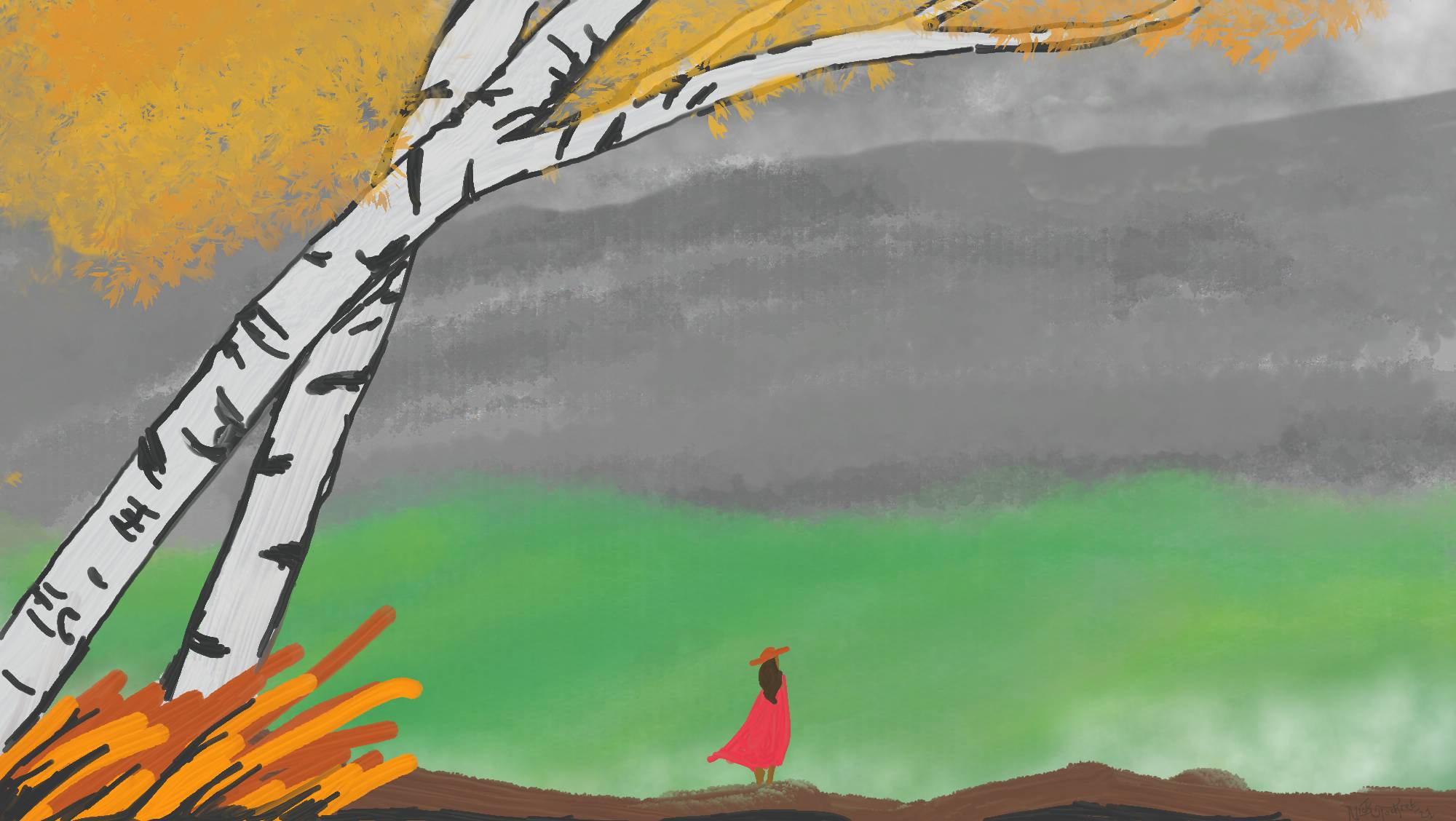 She by the Sweet Sea by Nicholas Anthony Tockert II